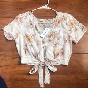 Pacsun floral top S/M